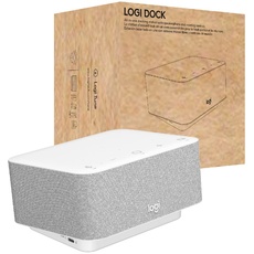 Bild von Logi Dock Off-white, USB-C 3.0 [Buchse] (986-000030)