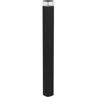 EGLO Außenlampe Castelnuovo, Außenleuchte Garten, Outdoor Stehlampe, Wegeleuchte aus Aluminium in Schwarz, IP65 Lampe außen, GU10 Fassung, 80 cm