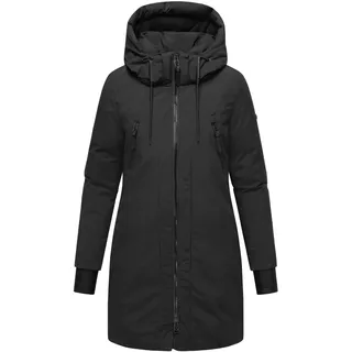 Wintermantel NAVAHOO "Wintermantel Winterzart 14", Damen, Gr. S, schwarz, Obermaterial: 100% Polyester PES.  Obermaterial: Futter: 100% Polyester PES. 100% Polyester PES., Mäntel Wintermantel