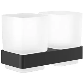 EMCO Zahnputzbecher Satin Schwarz