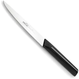 LACOR - 38231 - Master Filetiermesser, Edelstahl, konische Schleifkante, rutschfester Griff, scharf & widerstandsfähig, Handreinigung, geeignet für jede Art von Fleisch und Fisch, 20 cm