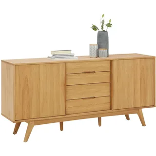 Actona Sideboard 180 x 84 x 44 cm Eiche