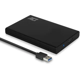 Act Schraubenloses USB-3.2-Gen1-2,5-Zoll-SATA-Festplatten/SSD-Gehäuse