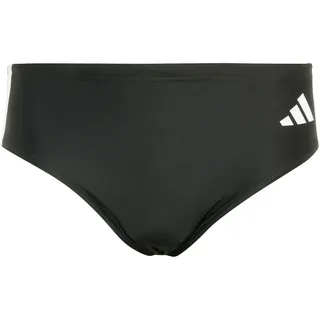 adidas 3-Streifen Badehose Black/White M