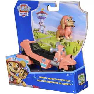 Paw Patrol Liberty Rettungs-Motorrad mit Spielfigur 21cm