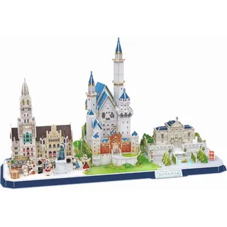 Revell - 3D Puzzle - Bayern Skyline Bavarian 178 Teile Puzzel ab 10 Jahren