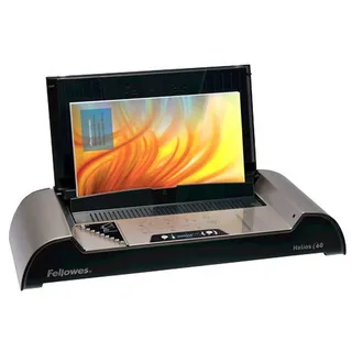 Fellowes 5642001 Büro Thermobindegerät Helios 60 platin/schwarz