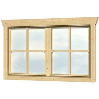 SKANHOLZ Doppelfenster BxH 134,2 x 88,3 cm Beige