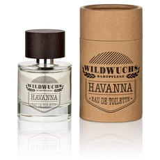Eau de Toilette Herren Männer Parfüm HAVANNA von Wildwuchs Bartpflege, Spray 1er Pack (1 x 50 ml)