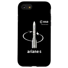 Hülle für iPhone SE (2020) / 7 / 8 ESA European Space Agency Mission Ariane 6 Rakete