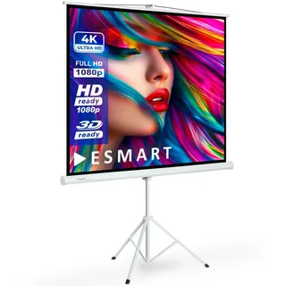 eSmart Economy EXS Stativ Leinwand 220 x 220 cm (123") 1:1