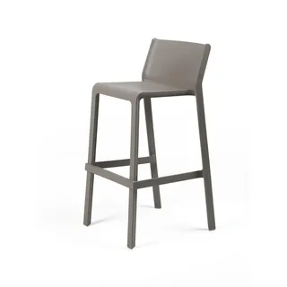 Hocker Stapelbar Trill Stool Taupe Nardi Möbel Garten Innenseite Außen