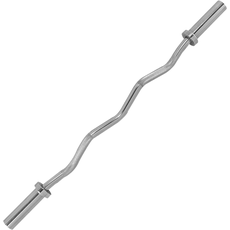 Tunturi Olympic Curlbar Chrome 120cm / Ø50mm