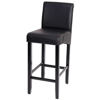 Mendler Barhocker HWC-C33  schwarz matt