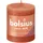 Rustiko Shine Stumpenkerze 8 cm orange