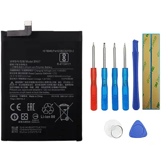 Swark BN57 Akku Kompatibel mit Xiaomi Poco X3 NFC with Tools