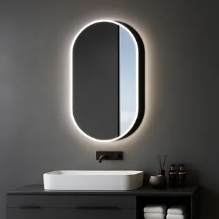 Talos 45 cm schwarz LED
