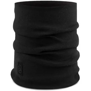 Buff Merino Heavyweight Schlauchtuch solid black (110963-00)