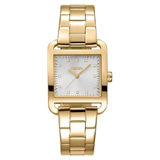 DKNY City Midi Quarz Edelstahl 34 mm DK1L004M0055