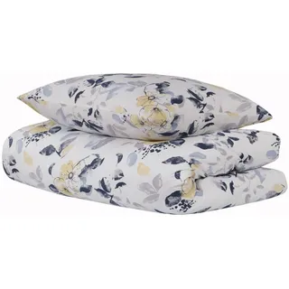 SCHIESSER Florina Floral Weiß 135 x 200 cm + 80 x 80 cm