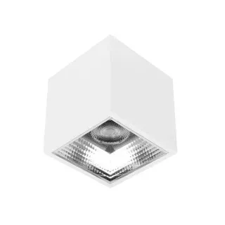 Brumberg 43644175DA LED-Anbaudownlight 230 V AC, 50 Hz, 3.500 K, 20,5 W, 55°, CRI > 90, quadratisch