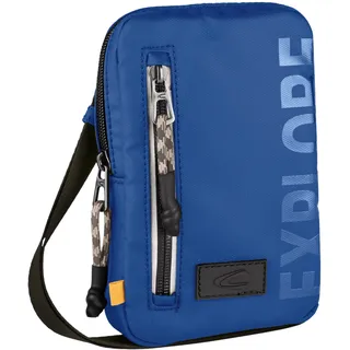 CAMEL ACTIVE Explore Herren Handytasche Umhängetasche Mittelgroß Blau