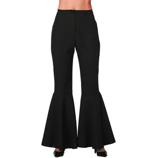 WILBERS & WILBERS 4118 - Flared Hippie Hose, Schlaghose für Festivals, Karneval, 70er Jahre Mottoparty