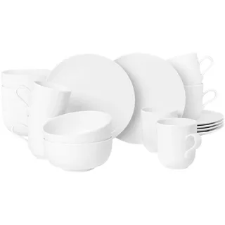 SELTMANN WEIDEN Liberty Frühstücks-Set 18-tlg. weiß unifarben