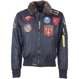 TOP GUN Bomberjacke »Bomberjacke TG20192047«, blau