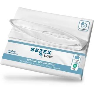 Setex Kissenbezug Evolon 40 x 80 cm Weiß
