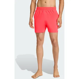 adidas Men's Swim Shorts 5 INCH, Lucid red/White, XL