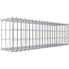 Bild Gabione silbergrau, Maschenweite 5 x 10 cm