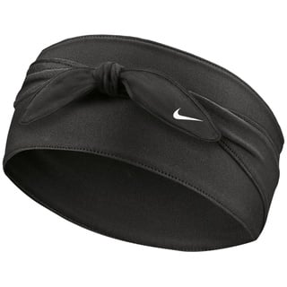 Nike Unisex – Erwachsene Bandana Head Tie Kopfband, Schwarz, One Size