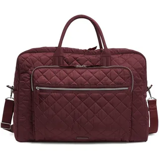 Vera Bradley Damen-Reisetasche Performance Twill Grand Weekender, Raisin, Einheitsgröße