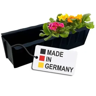 Paletten Blumenkasten Schwarz Pflanzkasten Einsatz für Europaletten Blumentopf