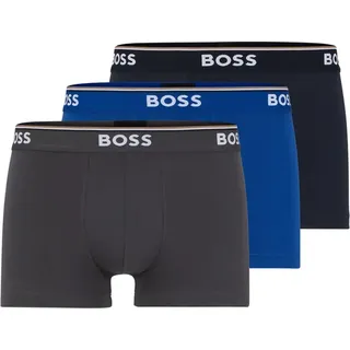 Boss Power Trunk Boxershorts Herren (3-pack) - Blau