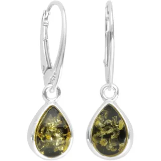 Ostsee-Schmuck Ohrhänger Enela Silber 925 Bernstein 31
