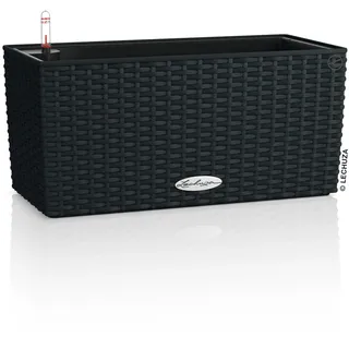 LECHUZA Balconera Cottage 40 40 x 19 x 19 cm Graphitschwarz