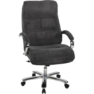 Duo Collection Chefsessel Federico 100% Polyester Grau