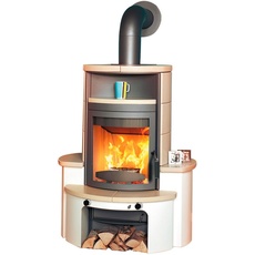 Bild von Kaminofen Avenso GT ECOplus 8 kW, creme