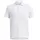 Polo White White L