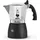 Brikka 0,09 l 2 Tassen Schwarz/Silber
