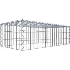 Bild Gabione, silbergrau, Maschenweite 5 10 cm