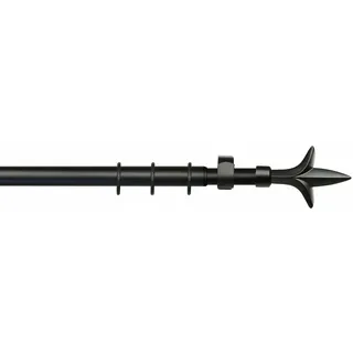LIEDECO »Sparta« Gr. 1, schwarz, Ø:20mm, Metall, Gardinenstangen, Gardinenstange