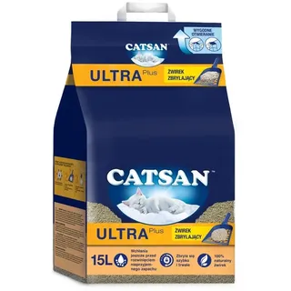 CATSAN Ultra Plus 15l Ergiebige Klumpstreu