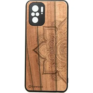 Holzhülle Bewood für Xiaomi Redmi Note 10 / 10s Mandala Apfelbaum - Braun