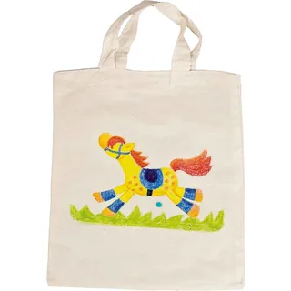 goki PA057 Baumwollbeutel, natur (1 Stück)