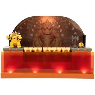 Jakks Pacific Super Mario Deluxe Bowser Battle-Spielzeug 6cm