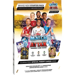 Topps MATCH ATTAX CHAMPIONS LEAGUE STARTER PACK