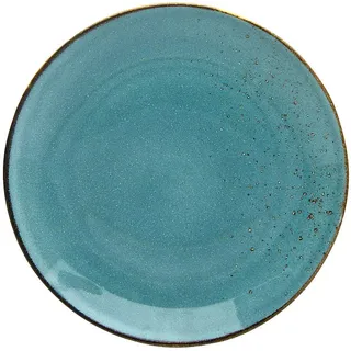 CreaTable Essteller NATURE COLLECTION 27 cm blau 6er Set